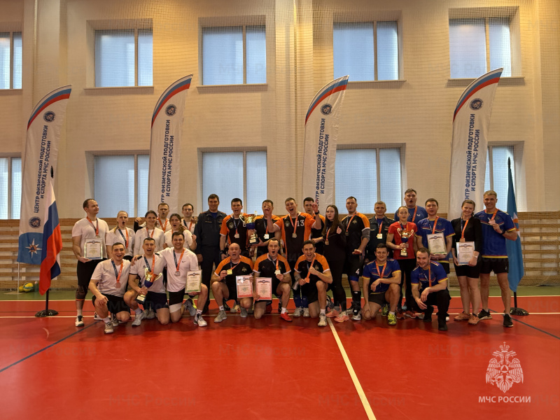 Триумф волейболистов Главного управления «НЦУКС» на Спартакиаде МЧС России!