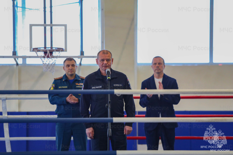 Сила, Воля и Дух Победы! В Академии гражданской защиты завершился Кубок МЧС России по боксу.