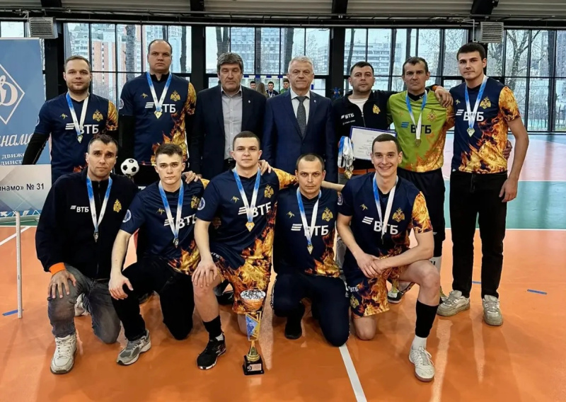 Футбольный триумф спортивной сборной команды РОО «Динамо» № 31 МЧС России