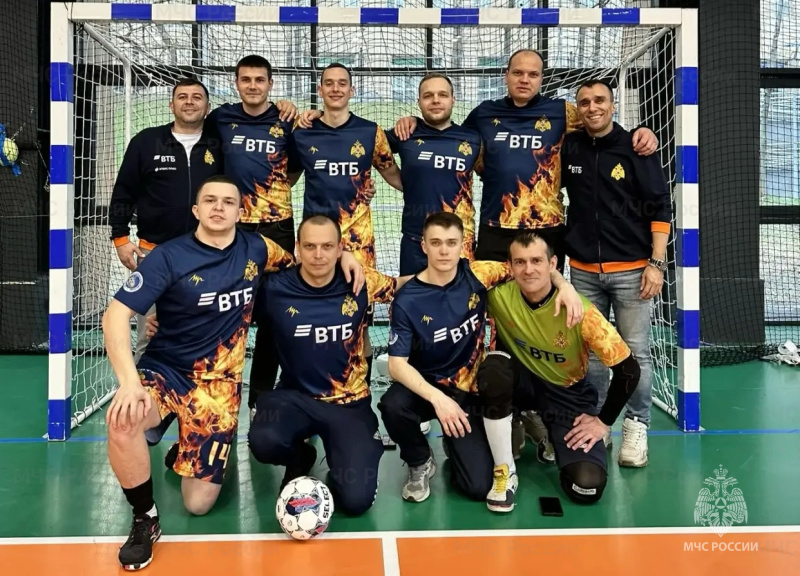 Футбольный триумф спортивной сборной команды РОО «Динамо» № 31 МЧС России
