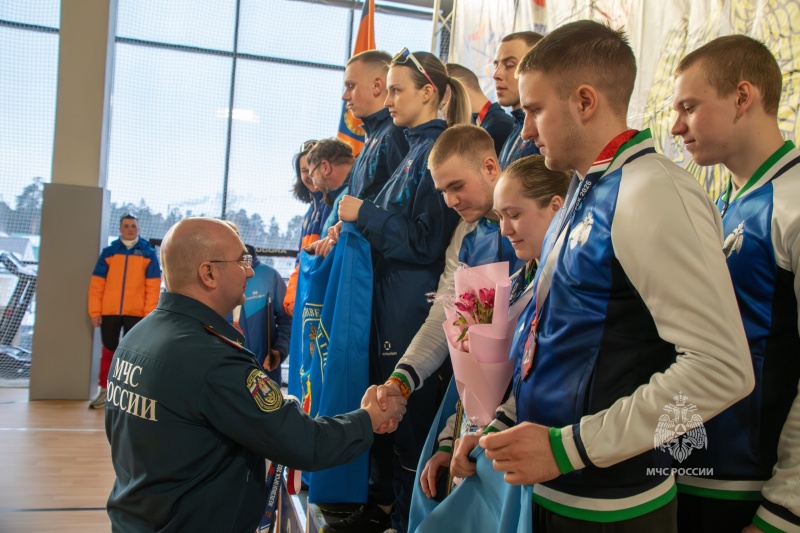 На Сибирской земле определили сильнейших лыжников среди вузов МЧС России