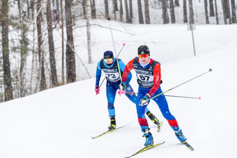 На Сибирской земле определили сильнейших лыжников среди вузов МЧС России