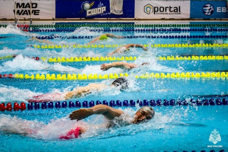 В Астрахани завершилась Спартакиада МЧС России по плаванию