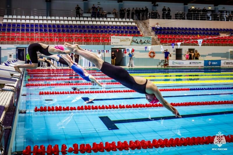 В Астрахани завершилась Спартакиада МЧС России по плаванию