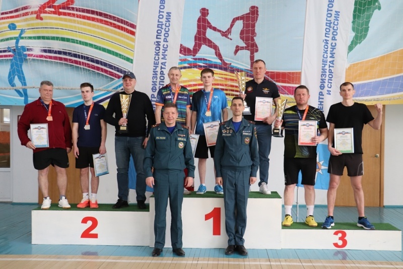 Настольный теннис объединил пожарных и спасателей: Итоги Спартакиады МЧС России 2026 года