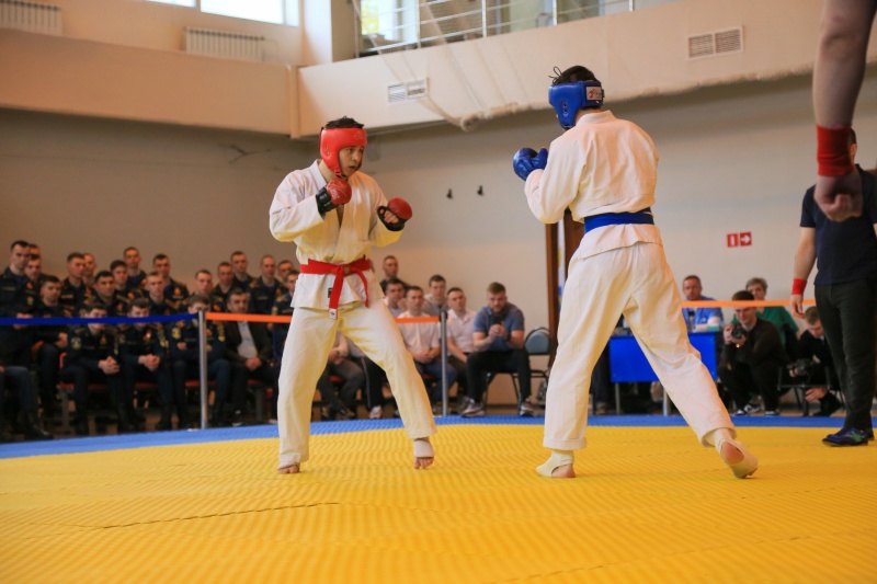 В Москве спортсмены вузов МЧС России по рукопашному бою сразились за победу