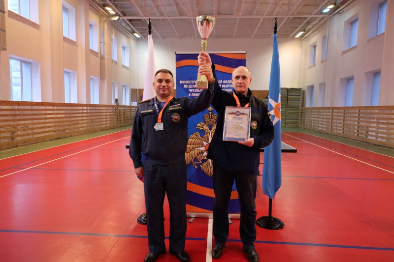 Победа Департамента тылового и технического обеспечения в Спартакиаде МЧС России по настольному теннису