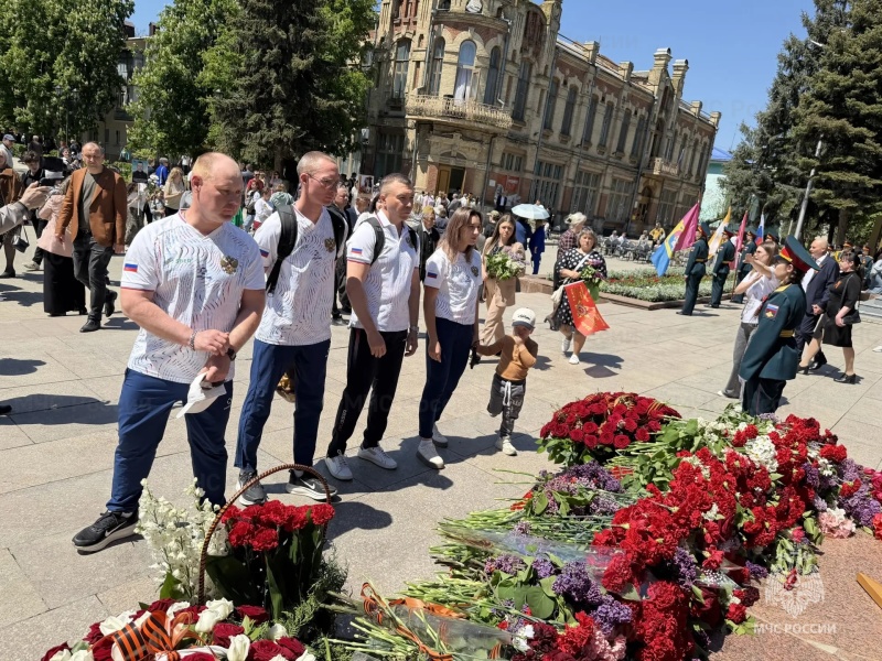 В г. Георгиевске Ставропольского края продолжаются учебно-тренировочные сборы спортивных сборных команд МЧС России по пожарно-спасательному спорту
