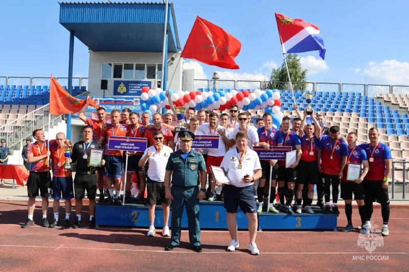 В Самарской области завершились соревнования второго этапа Спартакиады МЧС России по мини-футболу