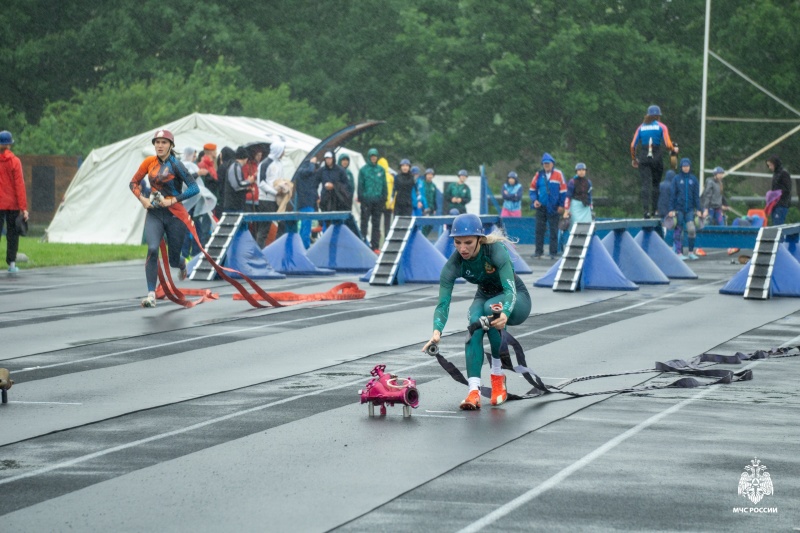 Подведены итоги второго соревновательного дня Чемпионата образовательных организаций высшего образования МЧС России по пожарно-спасательному спорту
