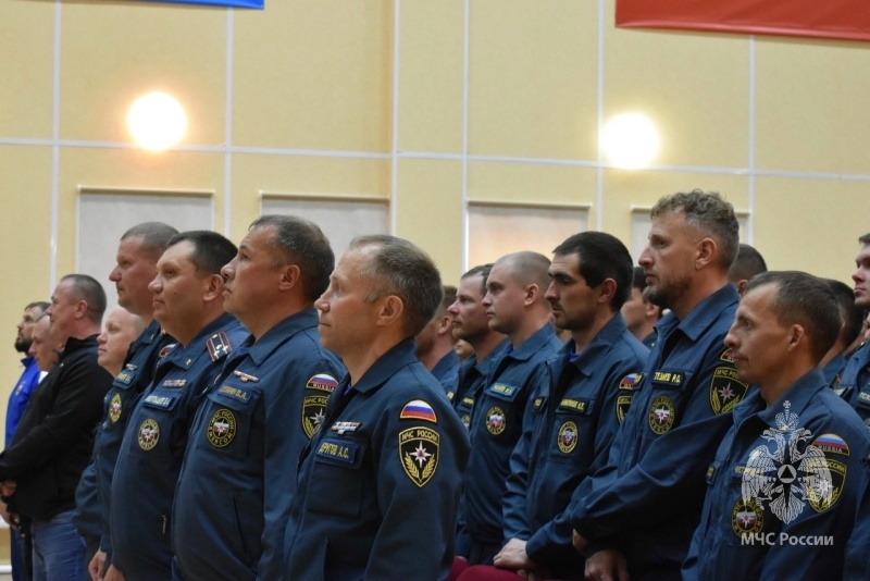 Торжественное закрытие соревнований по многоборью спасателей МЧС России «Кубок Севера»