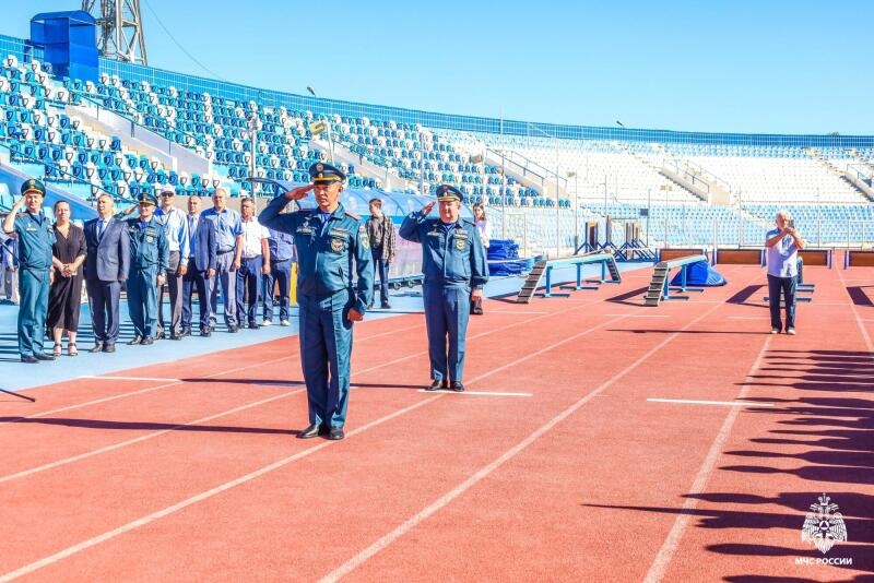 Межрегиональные соревнования по пожарно-спасательному спорту на Кубок Федерации пожарно-спасательного спорта России стартовали сегодня в Астрахани