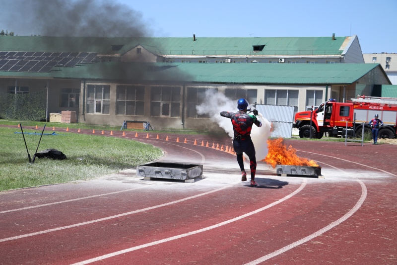 В Чечне завершились межрегиональные соревнования СКФО по пожарно-спасательному спорту