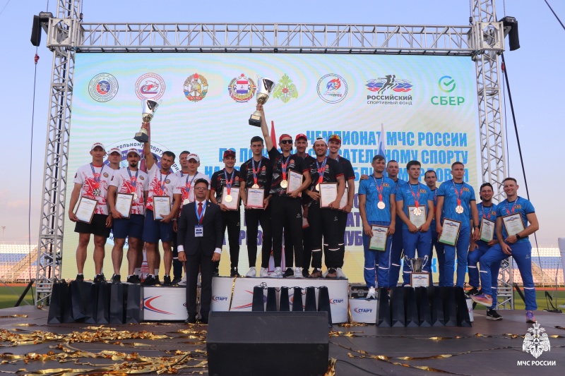 Завершился Чемпионат и Первенство по пожарно-спасательному спорту на приз Главы Республики Мордовия