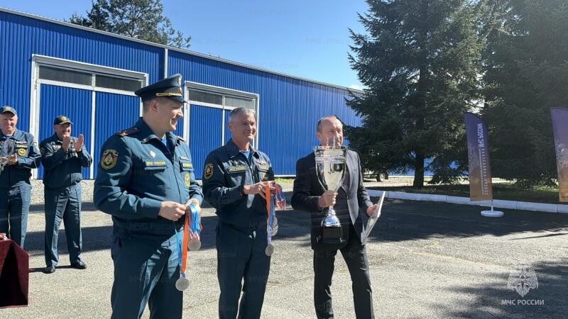 В Северной Осетии подвели итоги Межрегиональных соревнований МЧС России «Кубок Кавказа» по пятиборью спасателей
