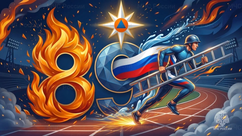 Поздравление с 89-летием пожарно-спасательного спорта!
