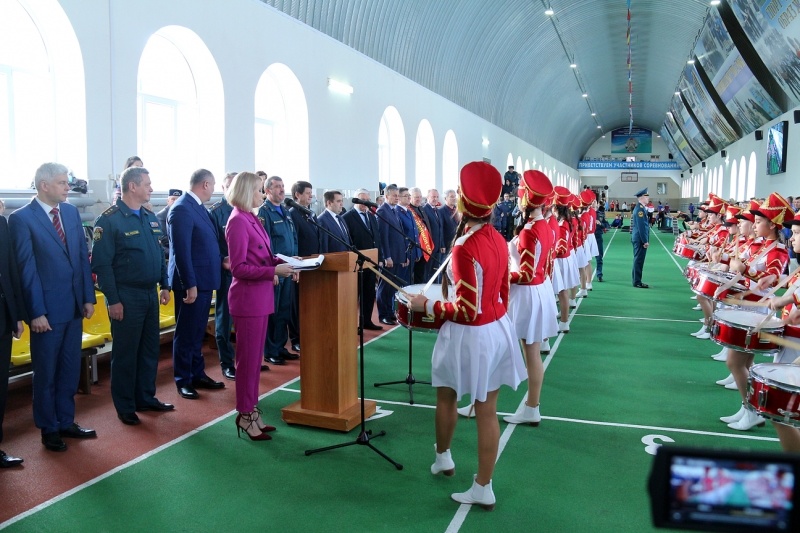 Сегодня в Уфе состоялось Торжественное открытие Всероссийских соревнований по пожарно-спасательному спорту на «Кубок МЧС России», «Кубок Центрального совета ВДПО»