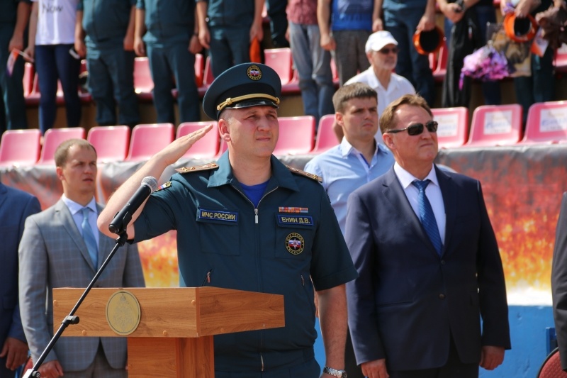 В Калуге состоялось торжественное открытие Межрегиональных соревнований по пожарно-спасательному спорту!