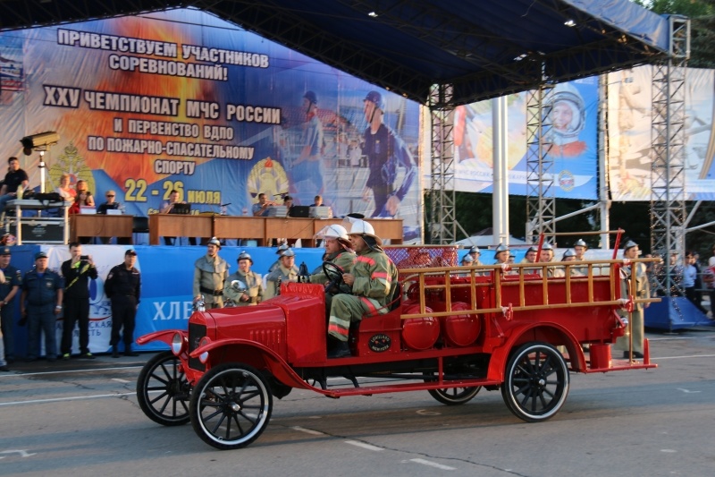 XXV Чемпионат МЧС России и Первенство России по пожарно-спасательному спорту! 