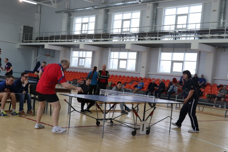 В Рузском ЦОПУ прошла Спартакиада МЧС России по настольному теннису