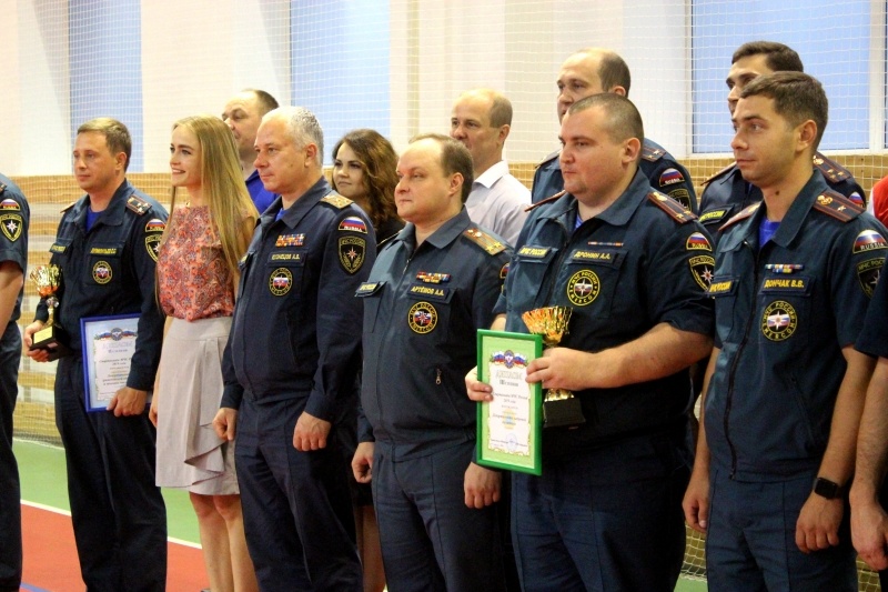 Подведены итоги по волейболу в зачет Спартакиады МЧС России 2019 года.