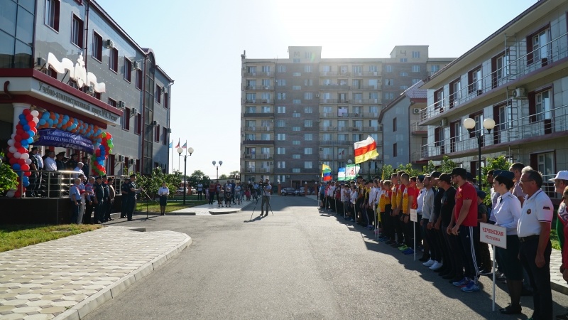 В Республике Дагестан стартовали Межрегиональные соревнования по пожарно-спасательному спорту