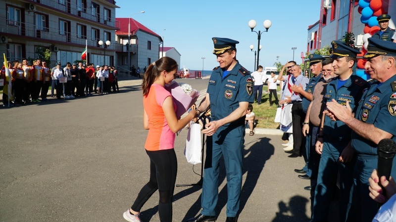 В Республике Дагестан стартовали Межрегиональные соревнования по пожарно-спасательному спорту