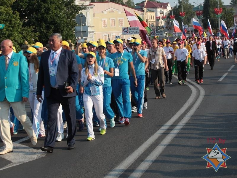 Фоторепортаж - Чемпионаты Мира по пожарно-спасательному спорту среди молодежи и юниоров (Республика Беларусь, г. Гродно).