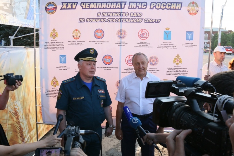 XXV Чемпионат МЧС России и Первенство России по пожарно-спасательному спорту! 