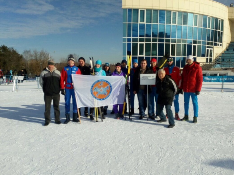 Завершились соревнований по лыжным гонкам среди динамовских коллективов