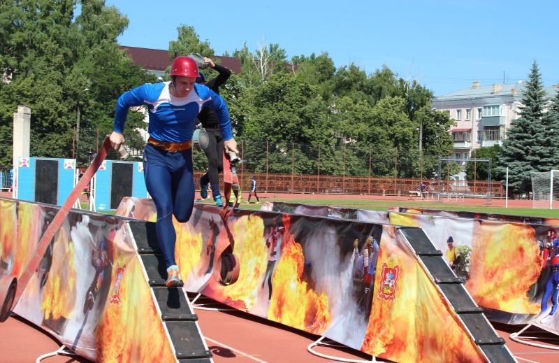 Межрегиональные соревнования по пожарно-спасательному спорту (г.Курск, 2017)