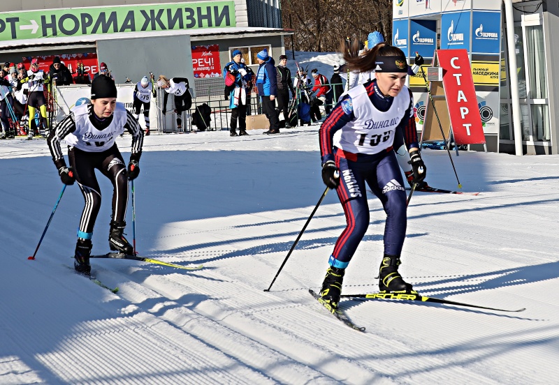 Спартакиада Общества "Динамо" по лыжным гонкам 2022 года