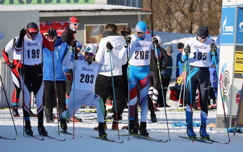 Спартакиада Общества "Динамо" по лыжным гонкам 2022 года