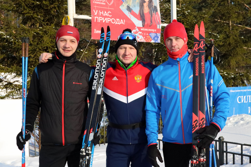 Спортивные соревнования по лыжным гонкам Спартакиады Общества "Динамо"